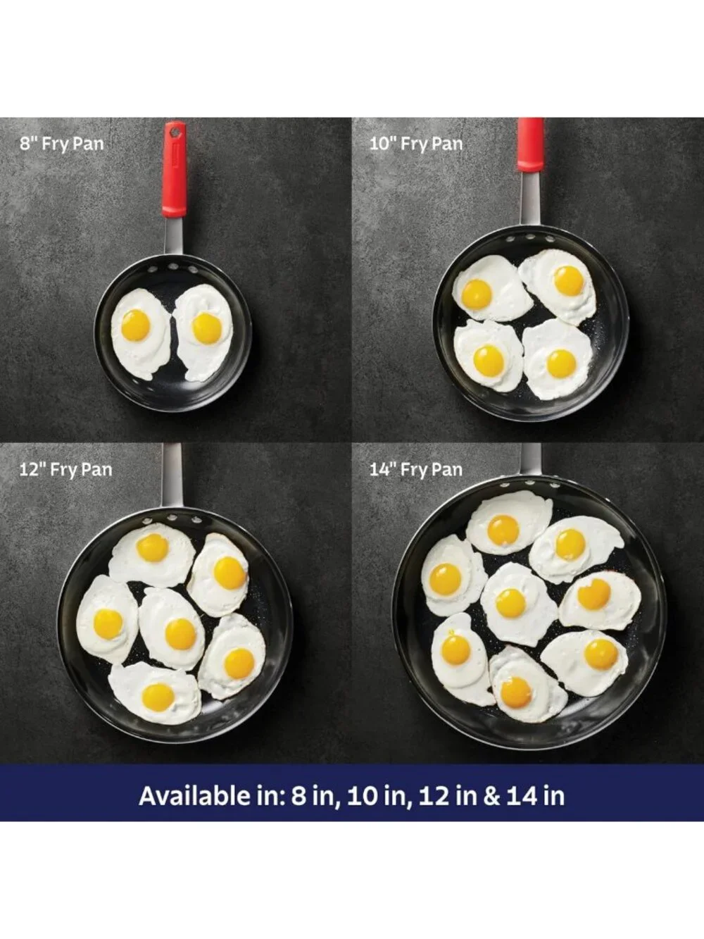10-Inch Non-Stick Frying Pan - Professional Cookware for Easy Cooking & Cleanup